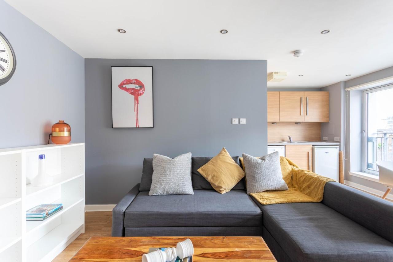 Merchant City Modern 1 Bed Executive Flat Glasgow Bagian luar foto