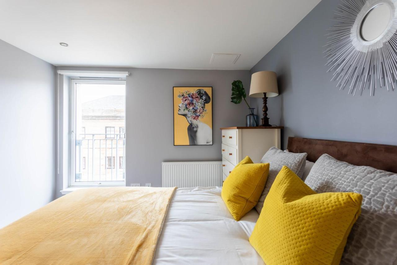 Merchant City Modern 1 Bed Executive Flat Glasgow Bagian luar foto