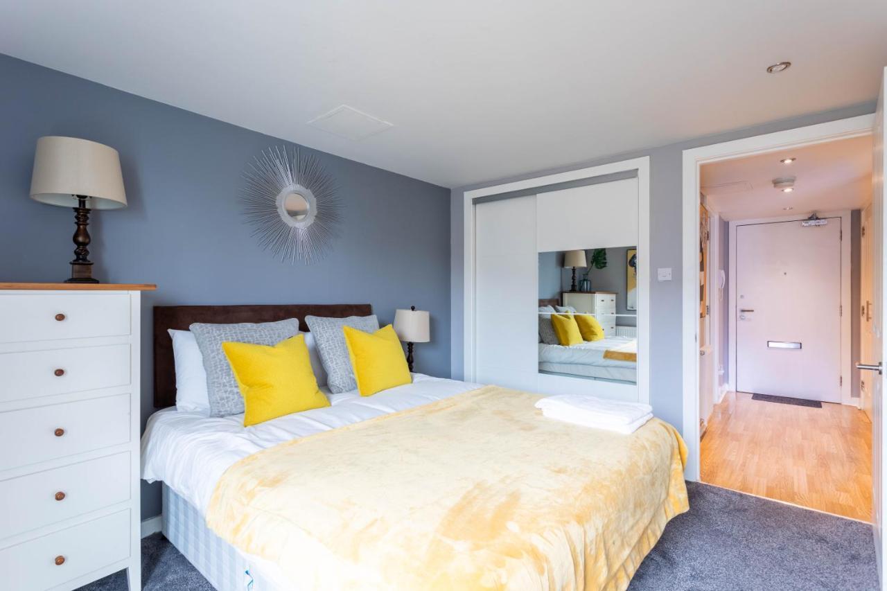 Merchant City Modern 1 Bed Executive Flat Glasgow Bagian luar foto