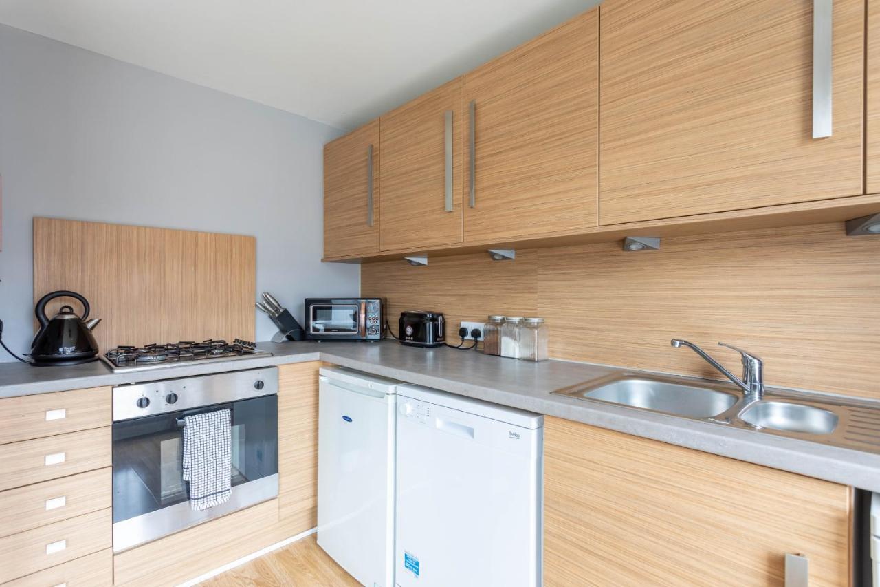 Merchant City Modern 1 Bed Executive Flat Glasgow Bagian luar foto