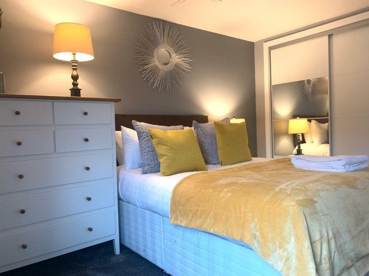 Merchant City Modern 1 Bed Executive Flat Glasgow Bagian luar foto